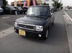 売約御礼！　アルトラパン　ターボ・コンビハンドル・黒革シートカバー