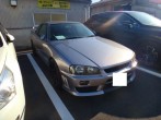 【パーツ取付と全塗装】180324　スカイラインクーペ　ＥＲ３４　エアロキット取付及び全塗装